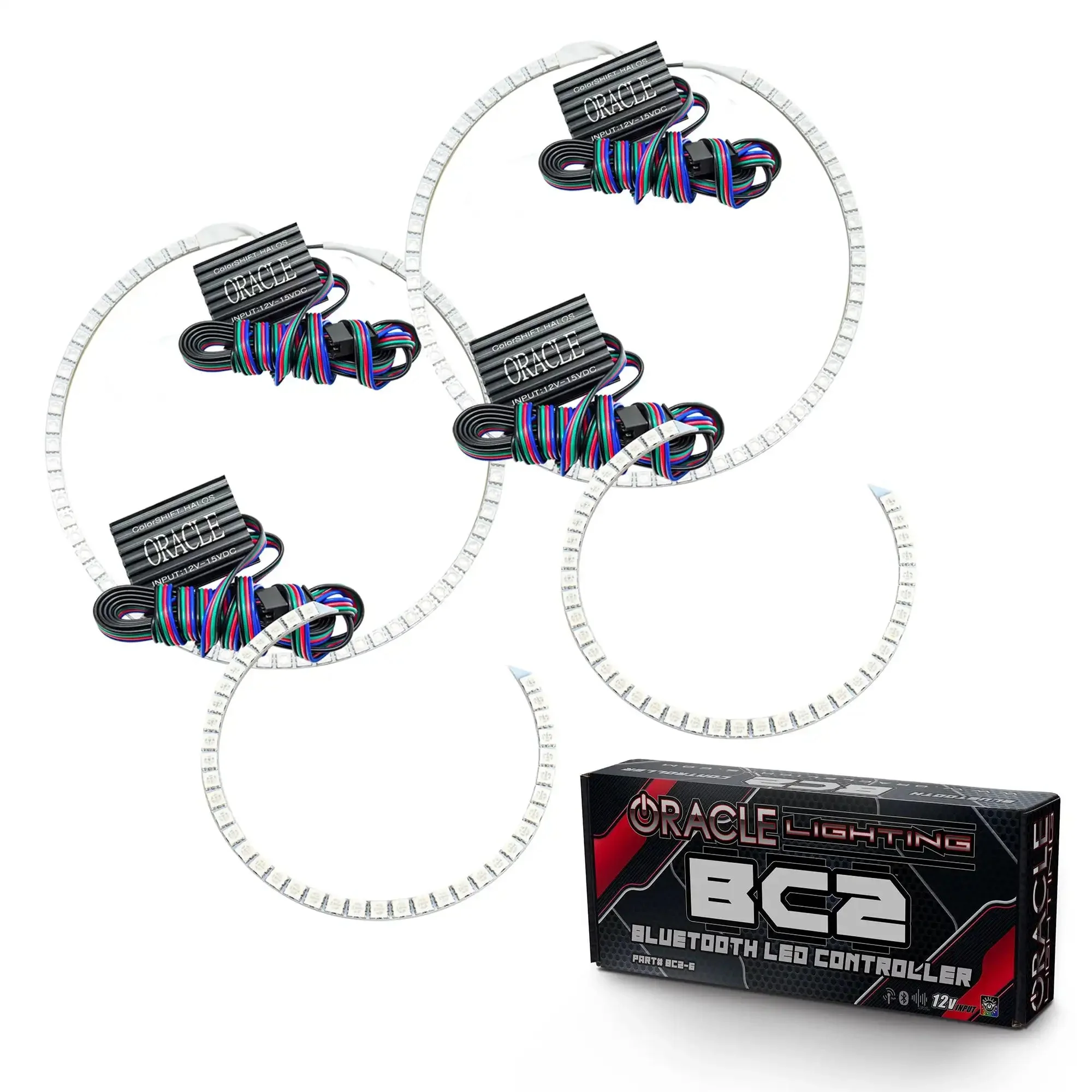ORACLE Lighting 2008-2016 Toyota Sequoia LED Headlight Halo Kit - Image 14