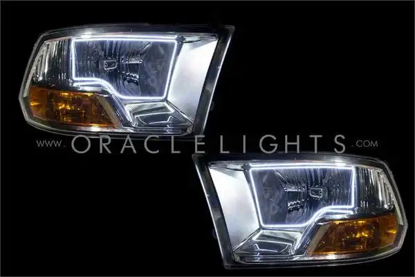 ORACLE Lighting 2009-2013 Ram 1500 Non-Sport LED Headlight Halo Kit - Image 3