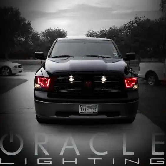 ORACLE Lighting 2009-2013 Ram 1500 Non-Sport LED Headlight Halo Kit - Image 5