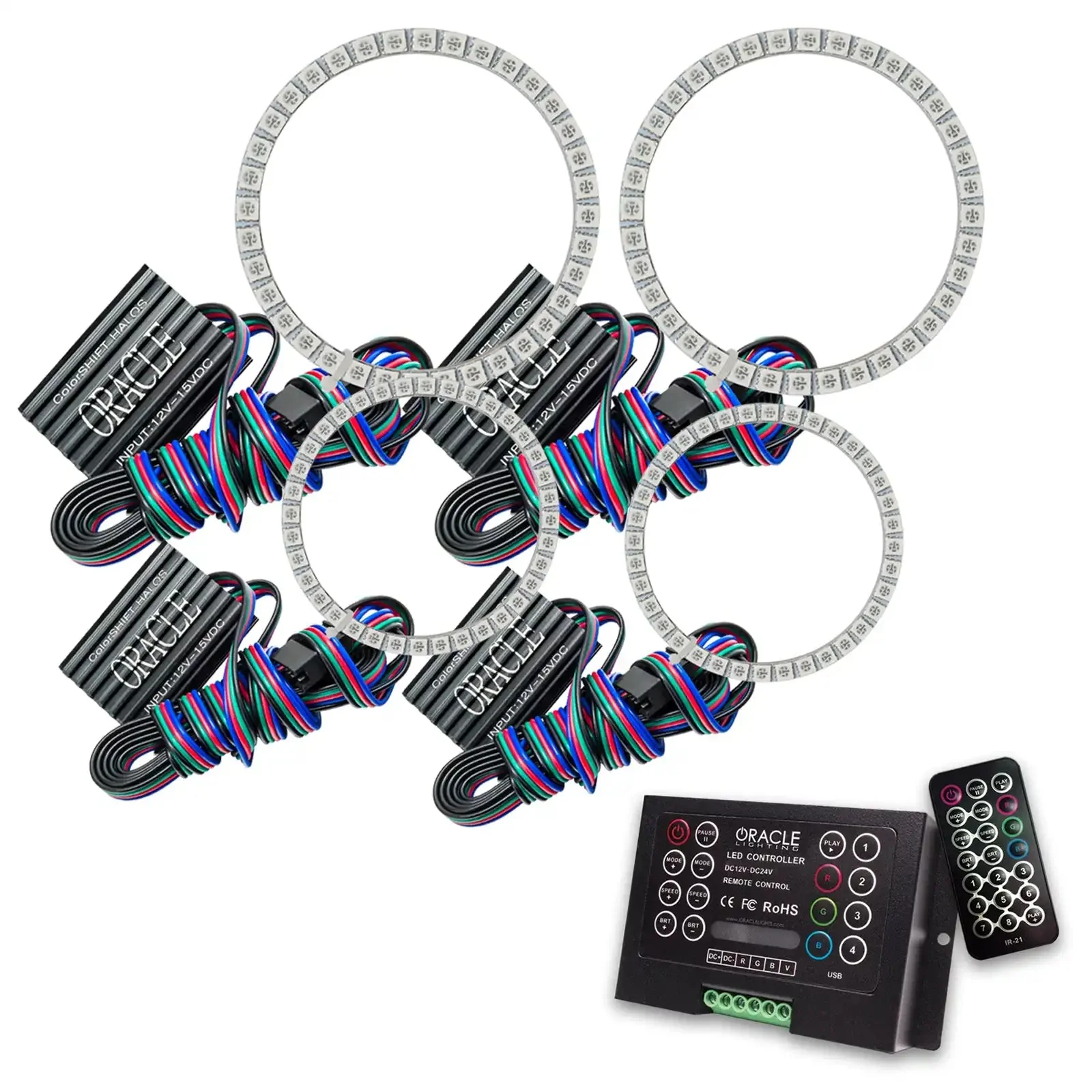 ORACLE Lighting 2009-2013 Nissan GTR LED Headlight Halo Kit - Image 10