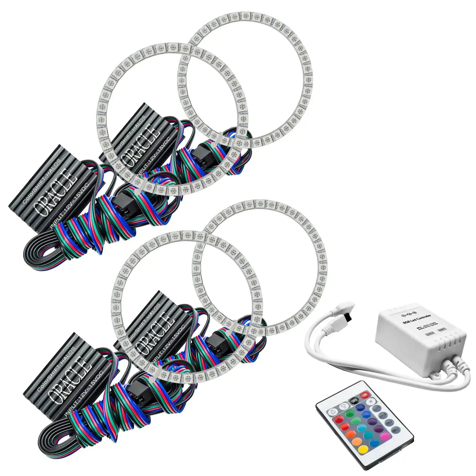 ORACLE Lighting 2009-2014 Nissan Maxima LED Headlight Halo Kit - Image 4