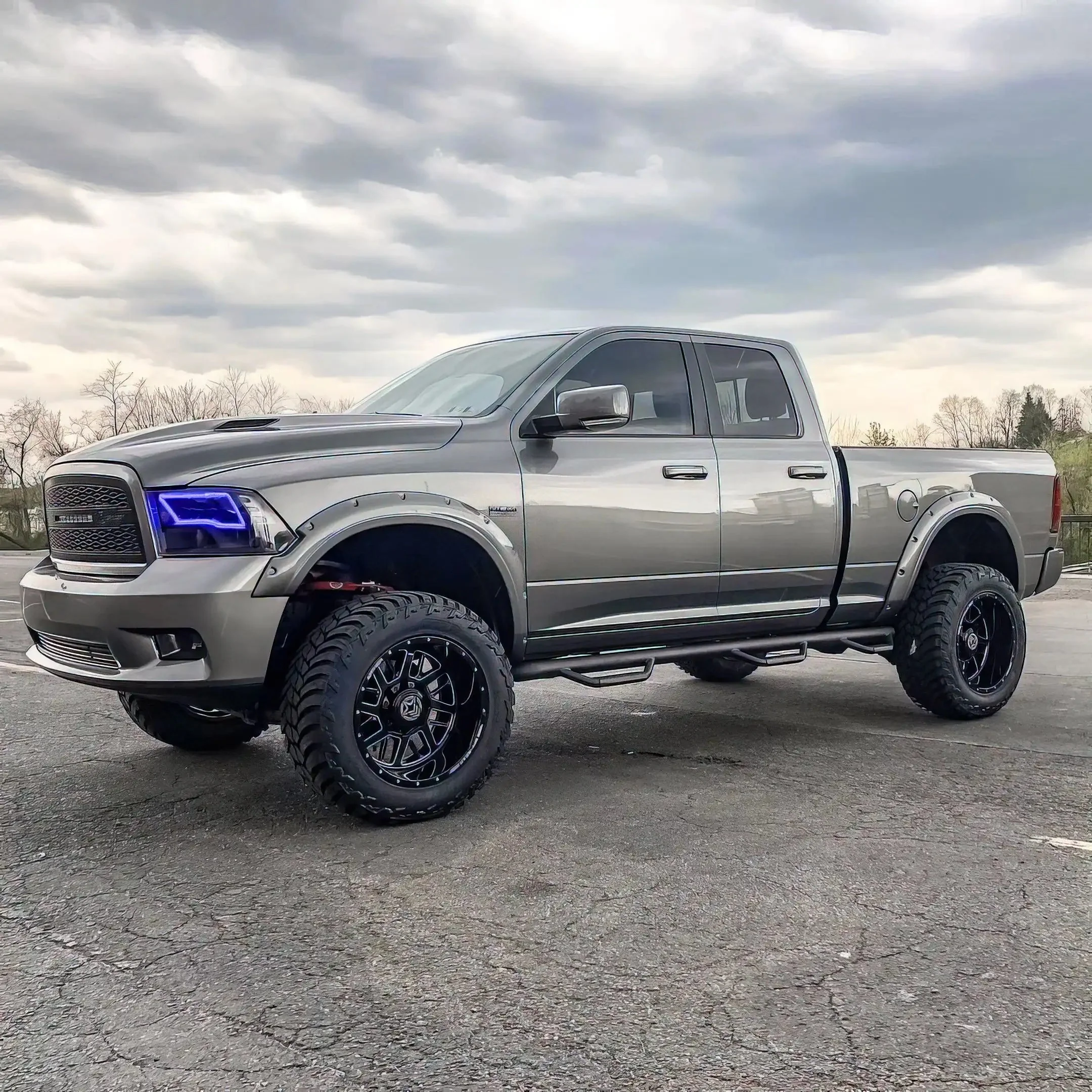 ORACLE Lighting 2009-2018 RAM 1500 Sport Pre-Assembled Headlights - Black Housing - Image 11