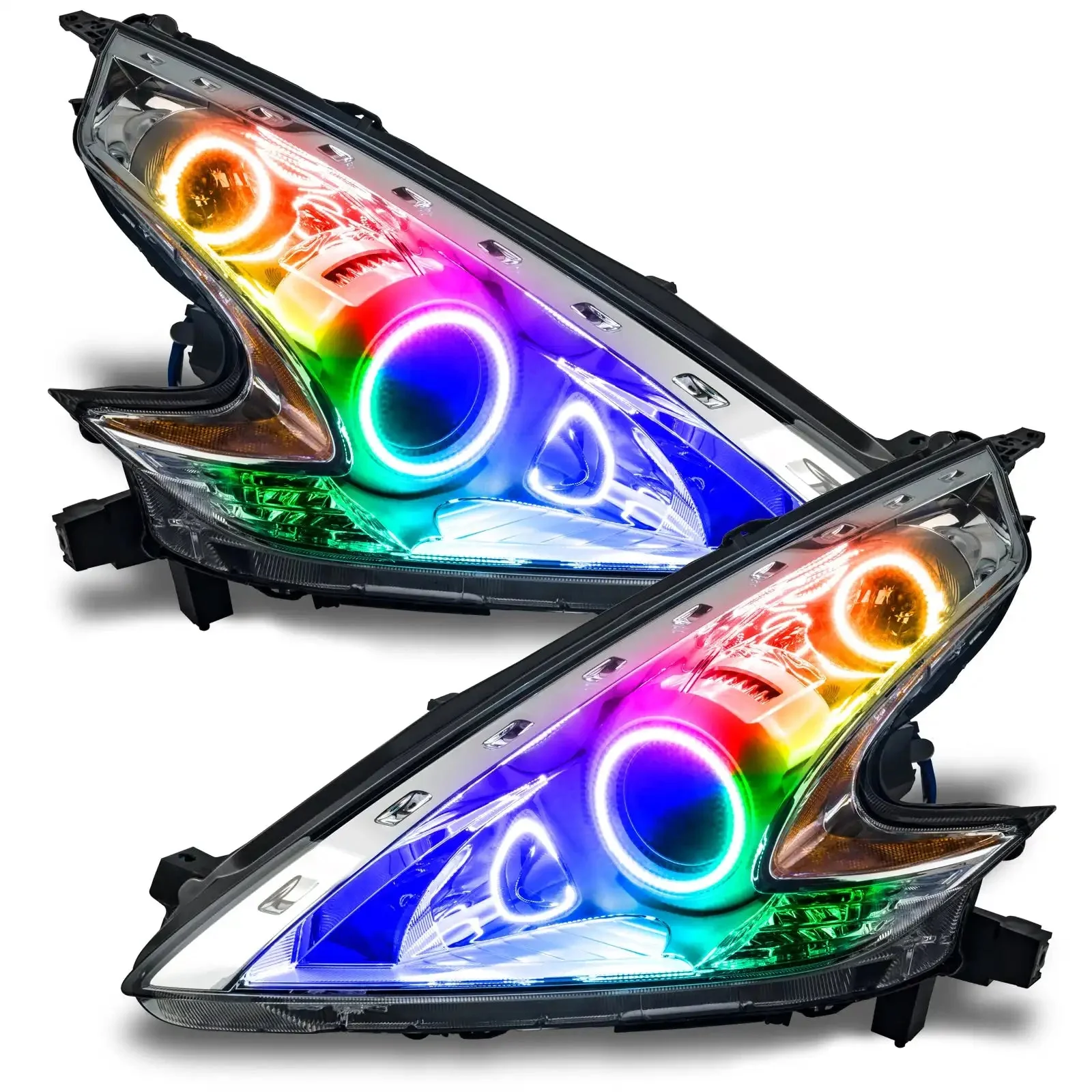 ORACLE Lighting 2009-2021 Nissan 370Z LED Dual Headlight Halo Kit - Image 11