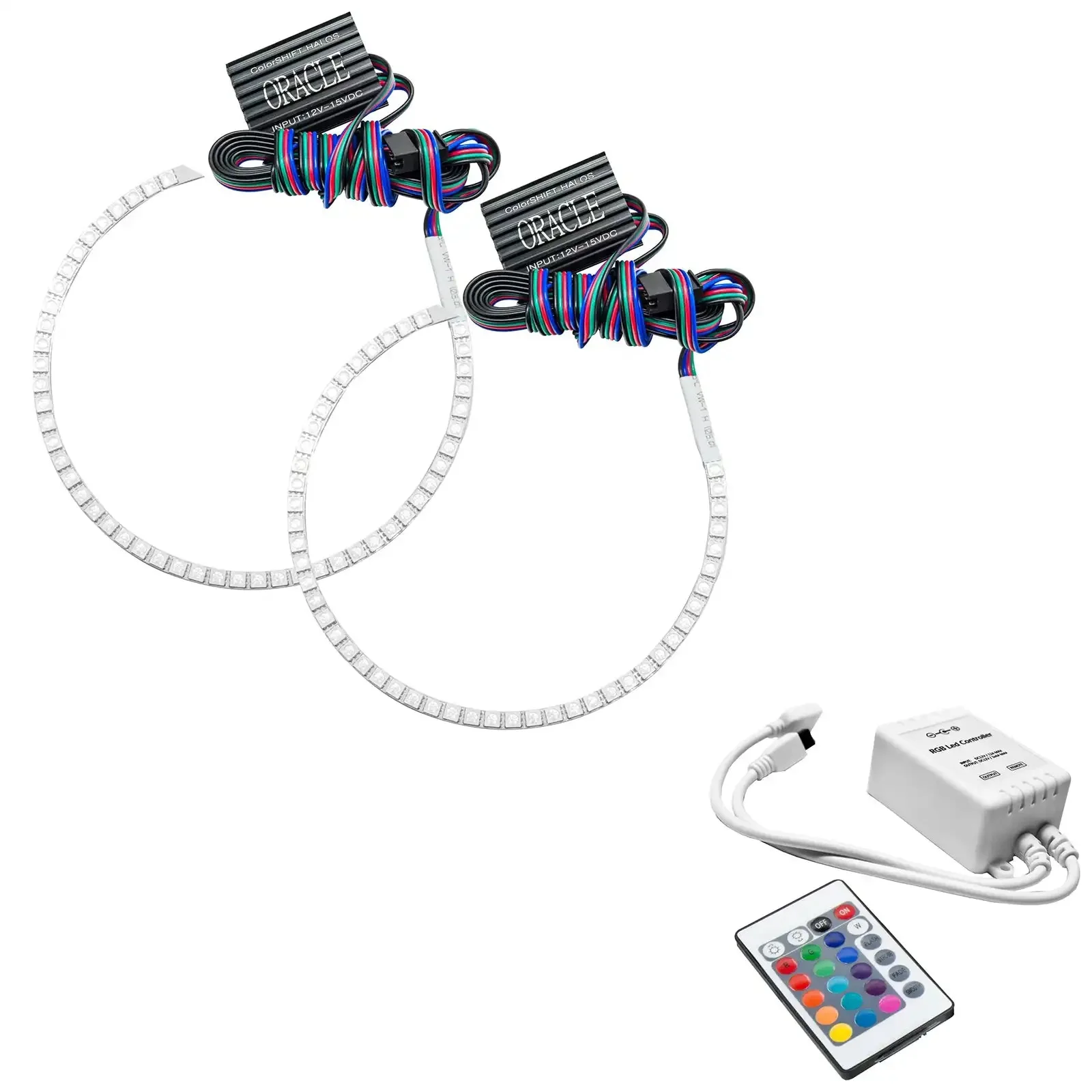 ORACLE Lighting 2010-2014 Ford Mustang LED Headlight Halo Kit - Image 4