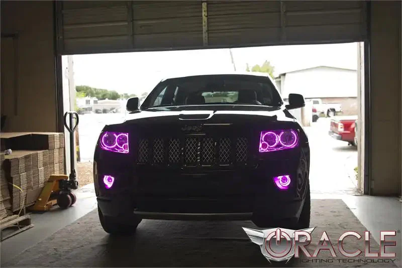 ORACLE Lighting 2011-2013 Jeep Grand Cherokee LED Headlight Halo Kit - Image 9