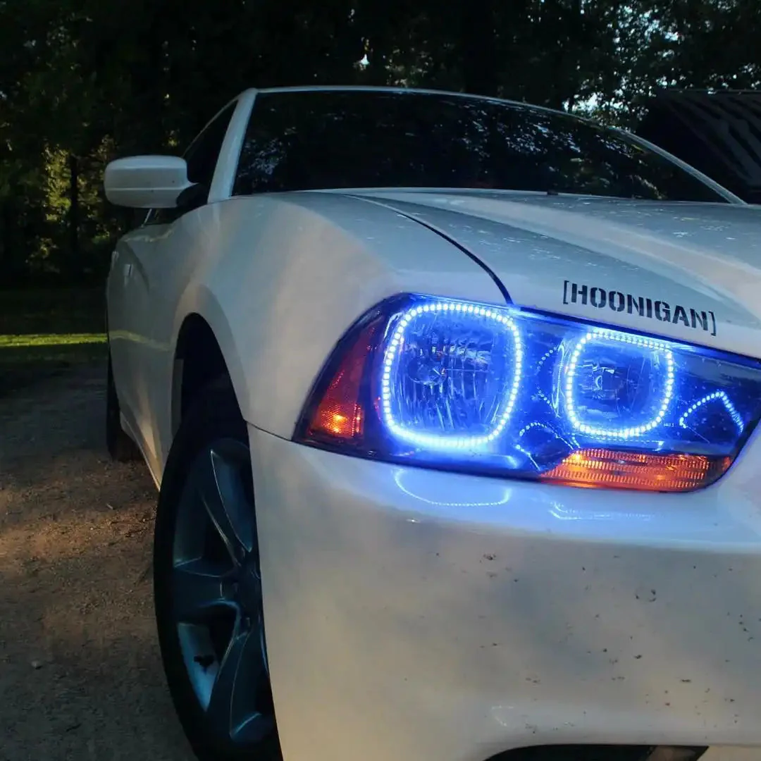 ORACLE Lighting 2011-2014 Dodge Charger LED Headlight Halo Kit - Image 25