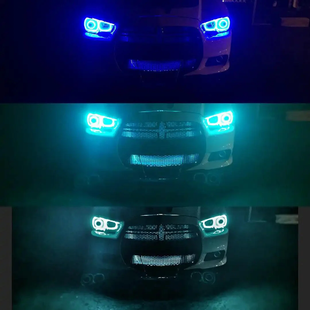 ORACLE Lighting 2011-2014 Dodge Charger LED Headlight Halo Kit - Image 39