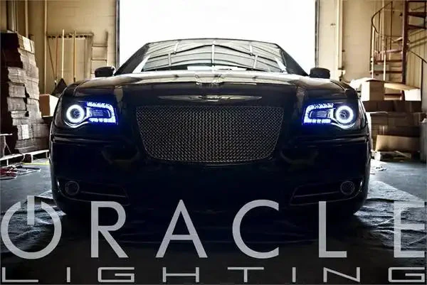 ORACLE Lighting 2011-2019 Chrysler 300C ColorSHIFT DRL Upgrade w/Halo Kit - Image 3