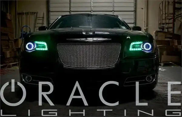ORACLE Lighting 2011-2019 Chrysler 300C ColorSHIFT DRL Upgrade w/Halo Kit - Image 4