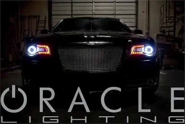 ORACLE Lighting 2011-2019 Chrysler 300C ColorSHIFT DRL Upgrade w/Halo Kit - Image 5