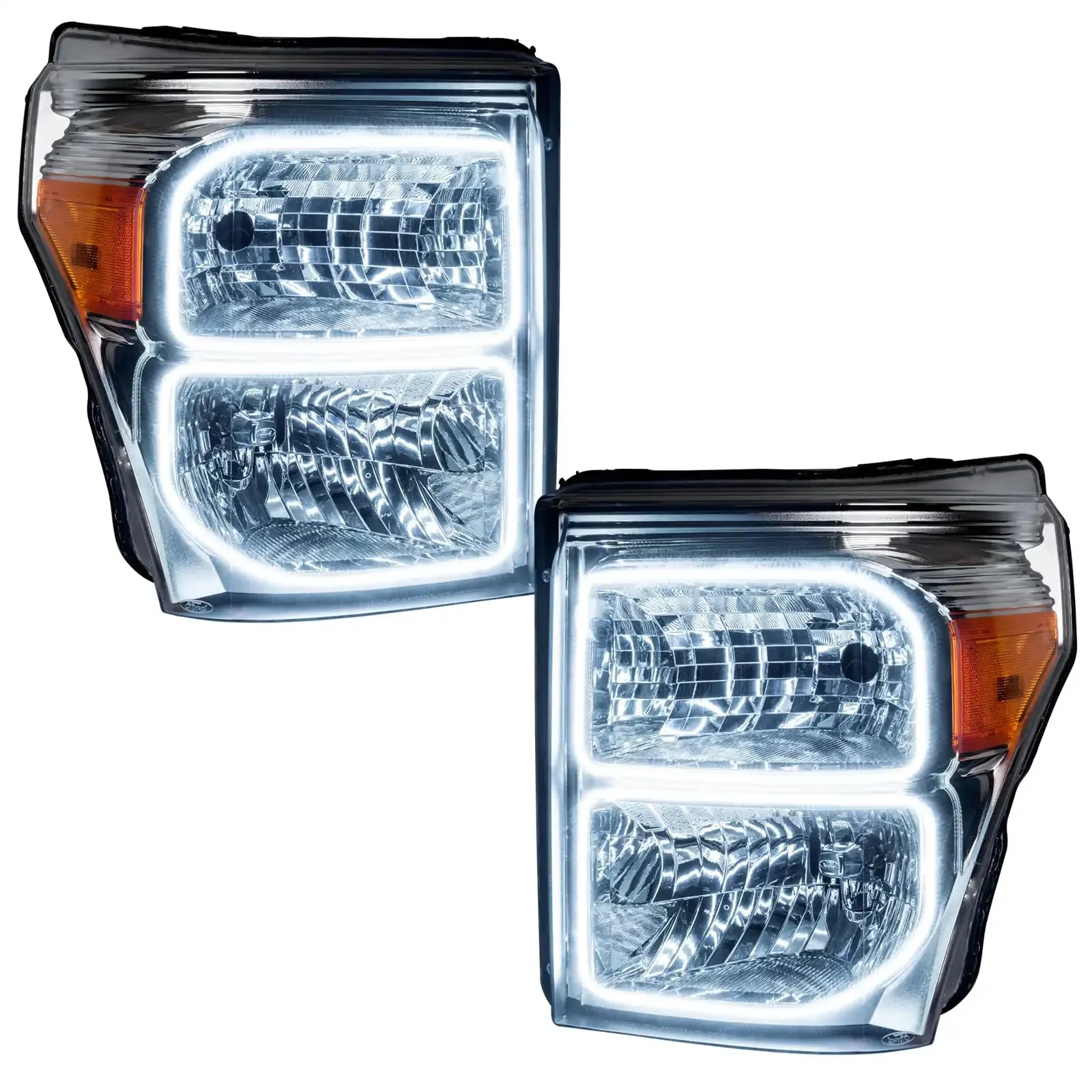 ORACLE Lighting 2011-2016 Ford F-250/F-350 LED Headlight Halo Kit (Square Ring Design) - Image 3