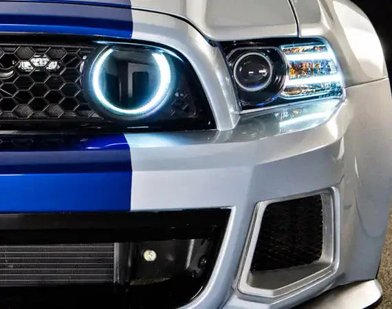 ORACLE Lighting 2013-2014 Ford Mustang Surface Mount Fog Light Halo Kit (Grill Style) - Image 4