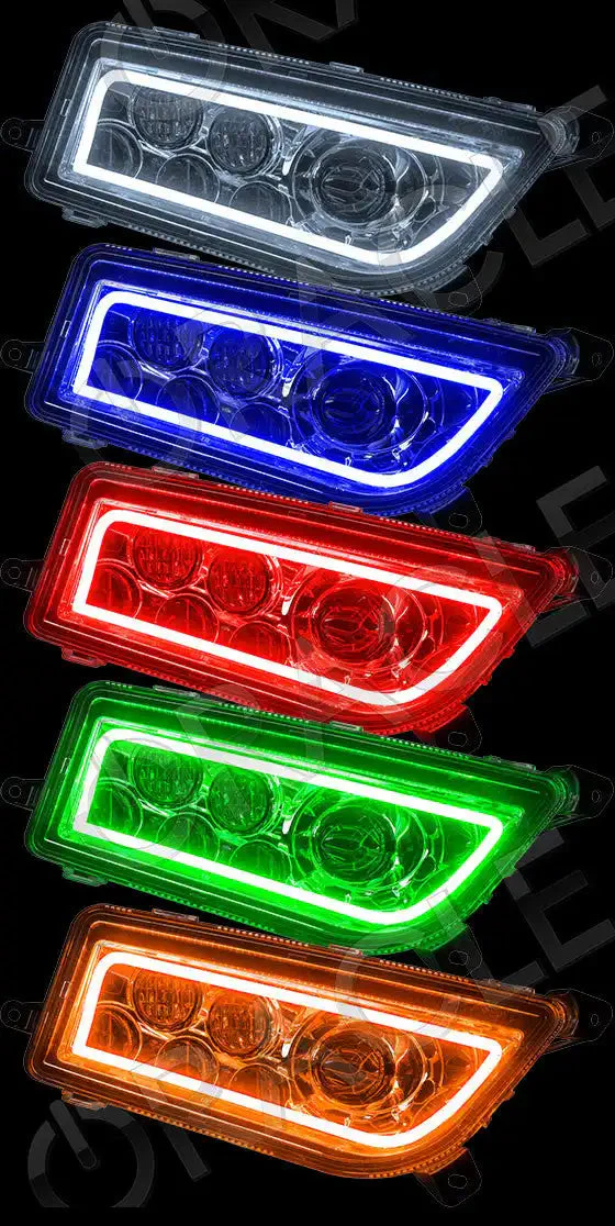 ORACLE Lighting 2014-2023 POLARIS RZR 1000 XP Headlight Halo Kit - Image 4