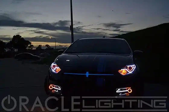 ORACLE Lighting 2013-2016 Dodge Dart Headlight LED Project Halo Kit - Image 11