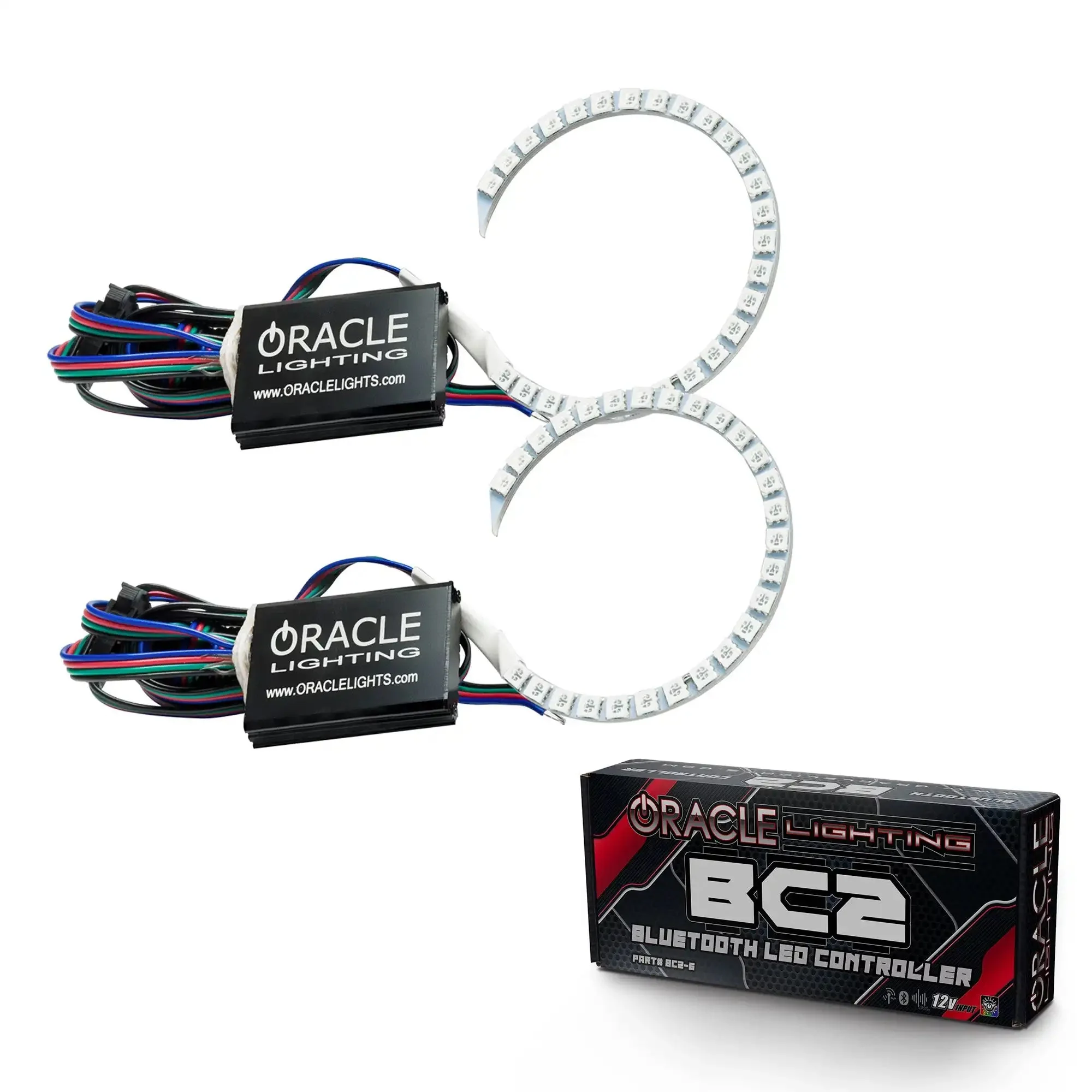 ORACLE Lighting 2014-2017 Chevrolet Impala LED Headlight Projector Halo Kit - Image 7