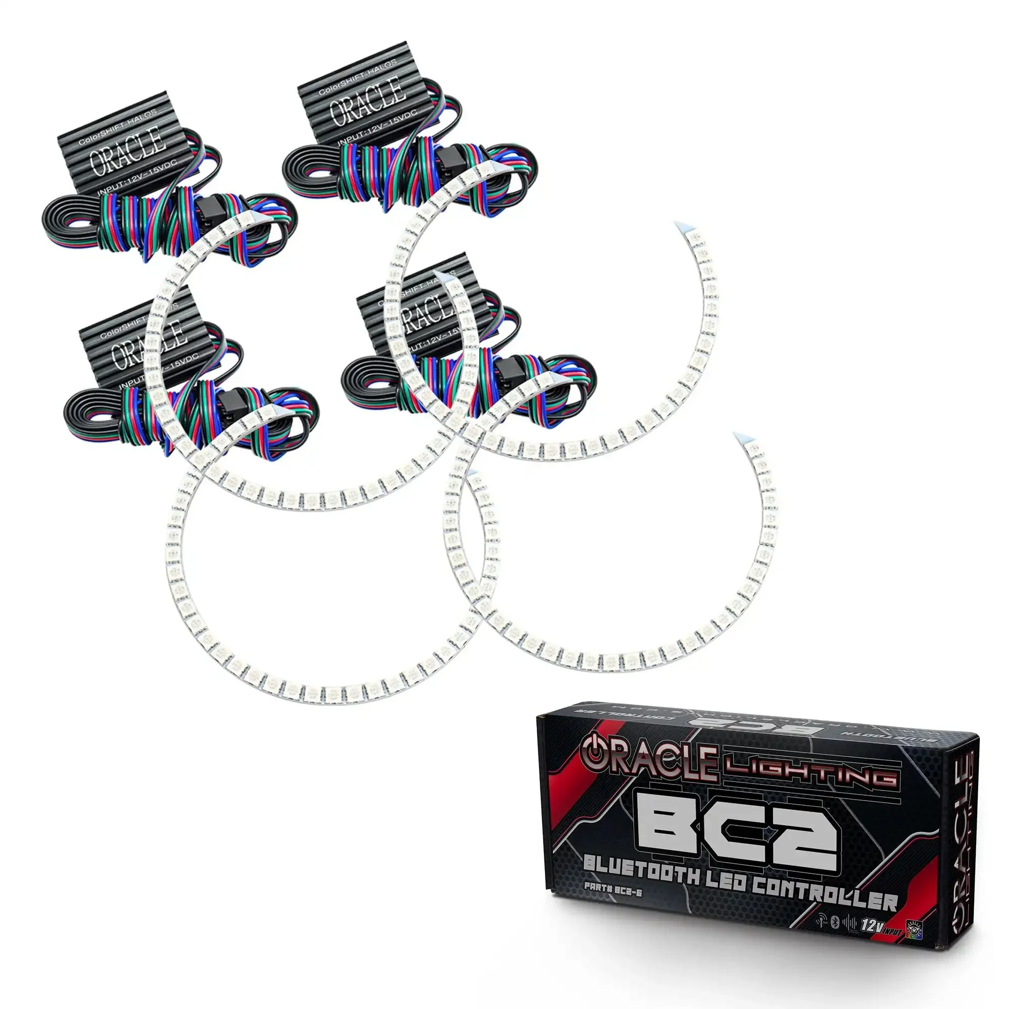 2014-2015 Chevrolet Camaro Non-RS ORACLE Dual Halo Headlight Kit (Round Style) - Image 13