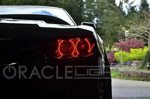 2014-2015 Chevrolet Camaro Non-RS ORACLE Dual Halo Headlight Kit (Round Style) - Image 6