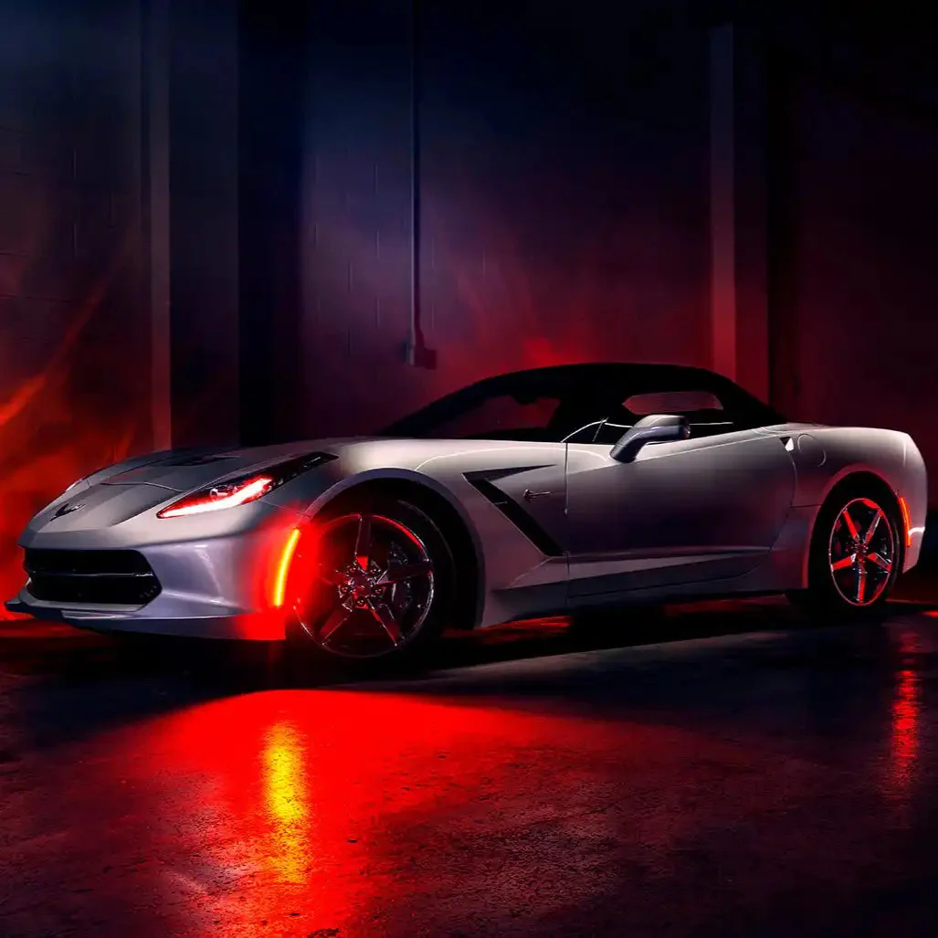 2014-2019 Chevrolet C7 Corvette LED Sidemarker Set - Plug & Play | Bridgelux SMD - Image 10