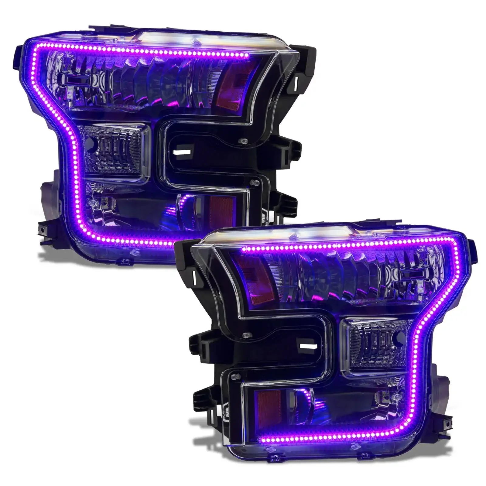 ORACLE Lighting 2015-2017 Ford F-150 Dynamic ColorSHIFT Headlight DRL Upgrade Kit - Image 13
