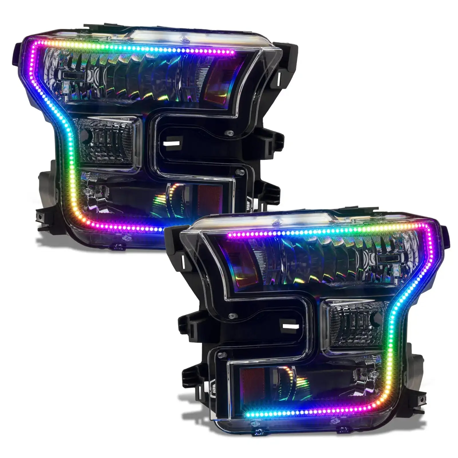 ORACLE Lighting 2015-2017 Ford F-150 Dynamic ColorSHIFT Headlight DRL Upgrade Kit - Image 6