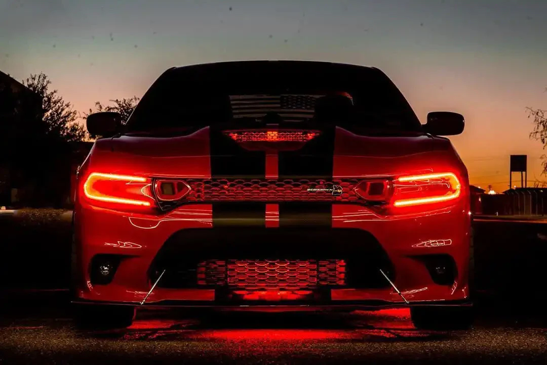ORACLE Lighting 2015-2021 Dodge Charger ColorSHIFT RGB+W Headlight DRL Upgrade Kit - Image 20