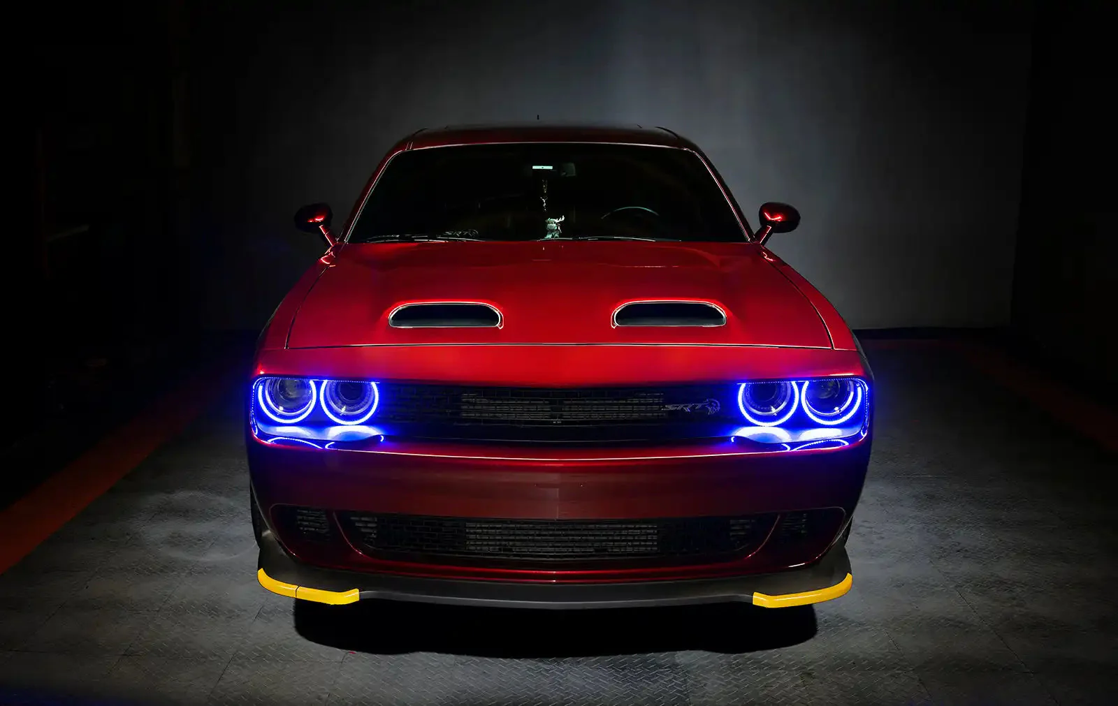 ORACLE Lighting 2015-2023 Dodge Challenger Dynamic ColorSHIFT Headlight Halo Kit - Surface Mount - Image 18