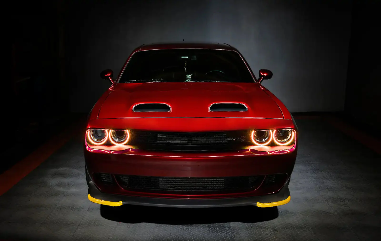 ORACLE Lighting 2015-2023 Dodge Challenger Dynamic ColorSHIFT Headlight Halo Kit - Surface Mount - Image 21