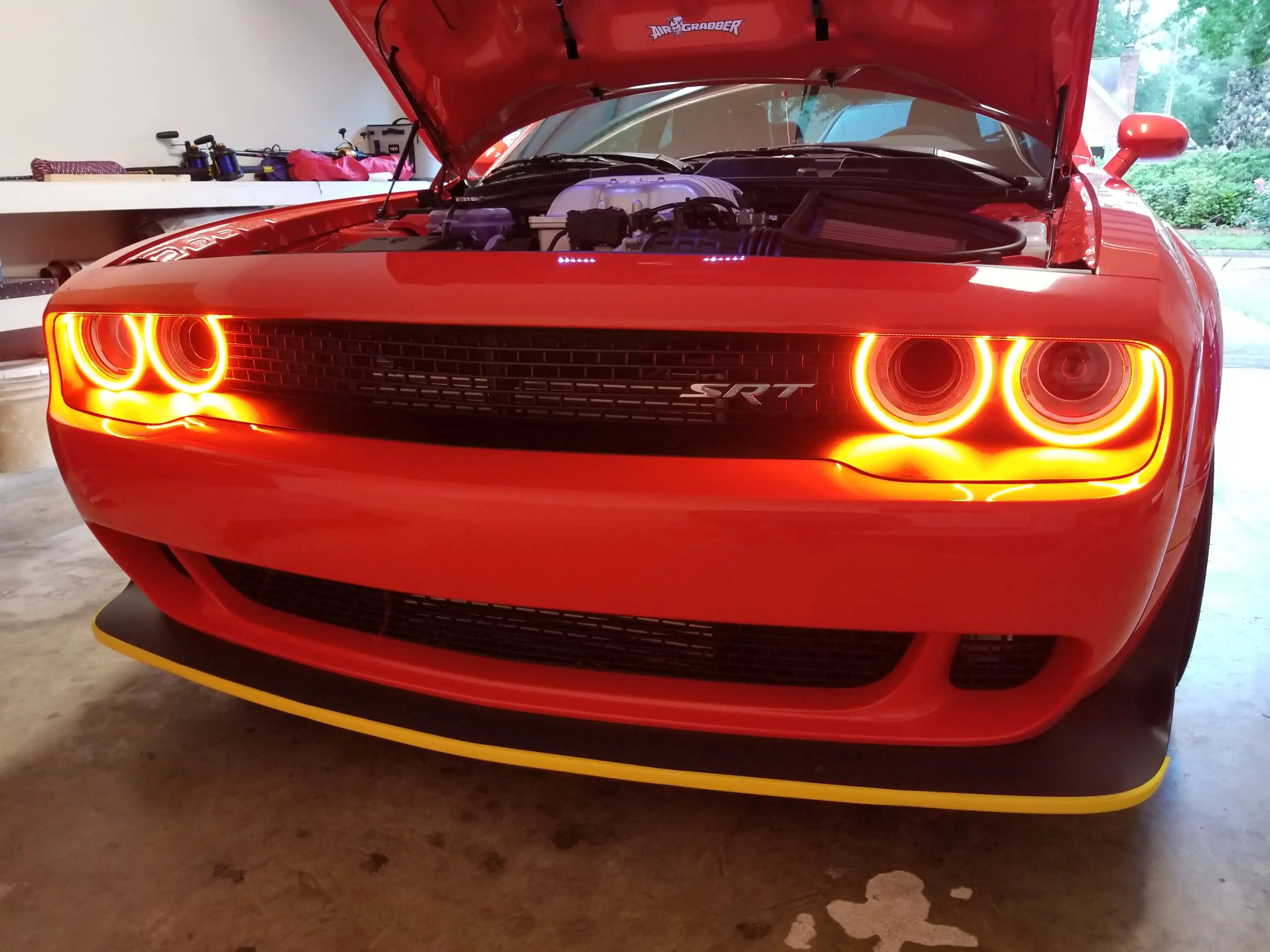 ORACLE Lighting 2015-2023 Dodge Challenger LED Surface Mount Headlight Halo Kit - Image 11
