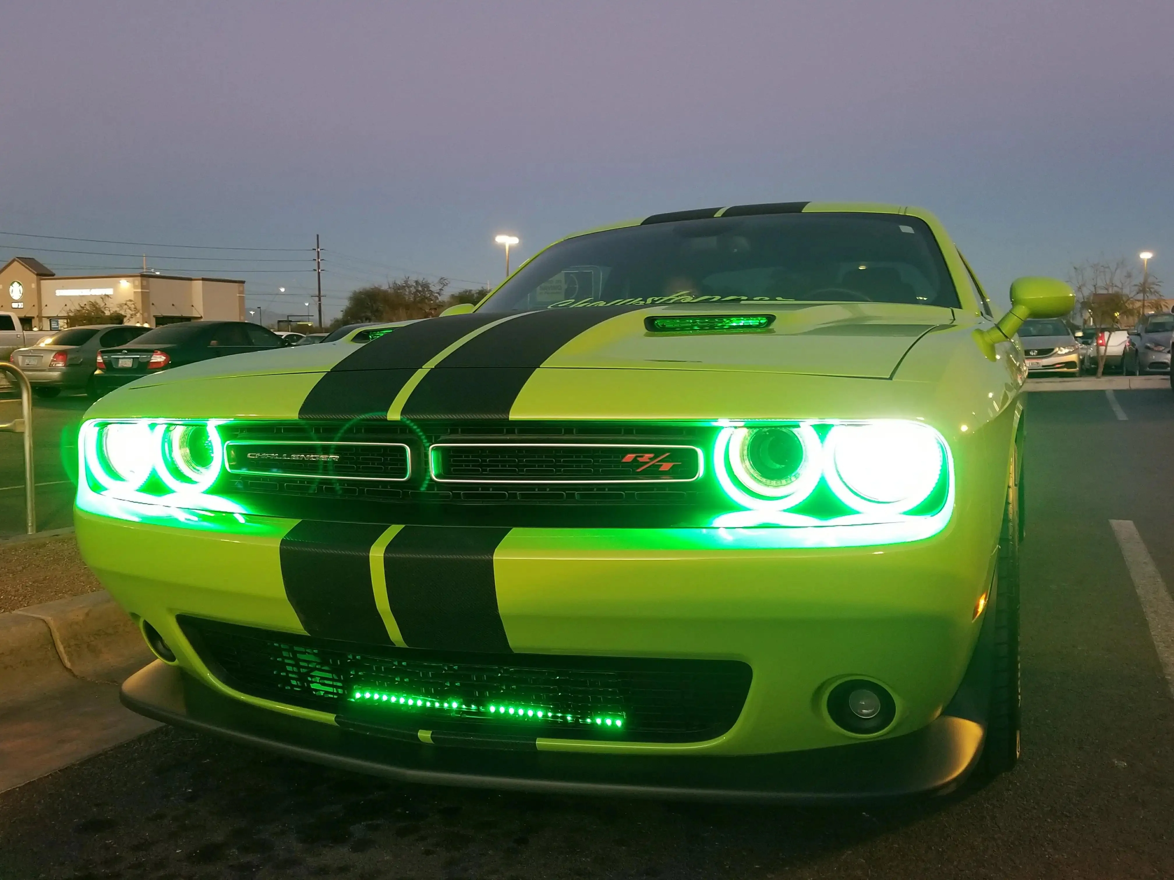 ORACLE Lighting 2015-2023 Dodge Challenger LED Surface Mount Headlight Halo Kit - Image 14