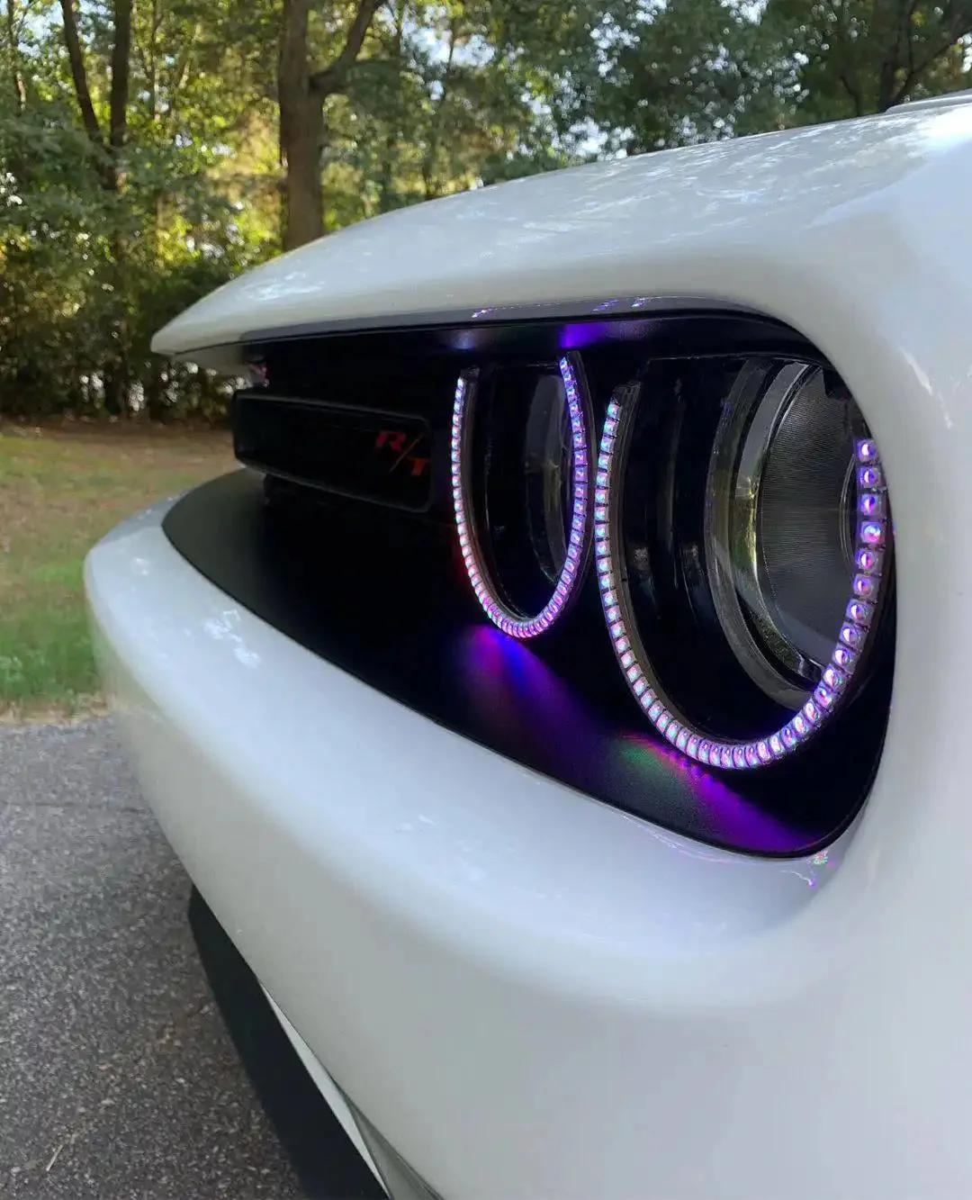 ORACLE Lighting 2015-2023 Dodge Challenger LED Surface Mount Headlight Halo Kit - Image 22