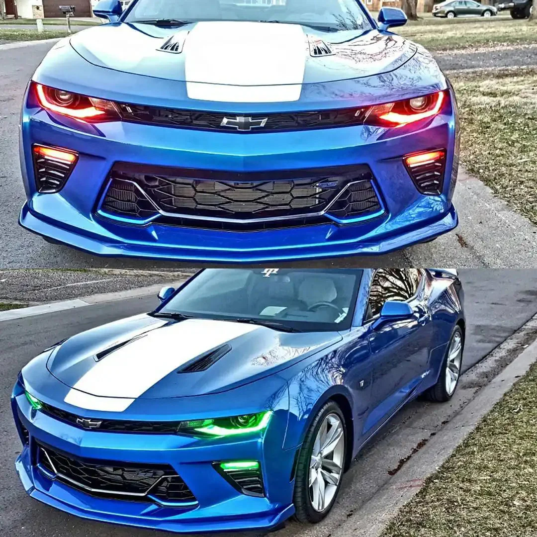 ORACLE Lighting 2016-2018 Chevrolet Camaro Dynamic ColorSHIFT Headlight DRL Upgrade Kit - Image 24