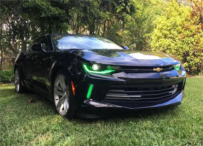 ORACLE Lighting 2016-2018 Chevrolet Camaro Dynamic ColorSHIFT Headlight DRL Upgrade Kit - Image 8