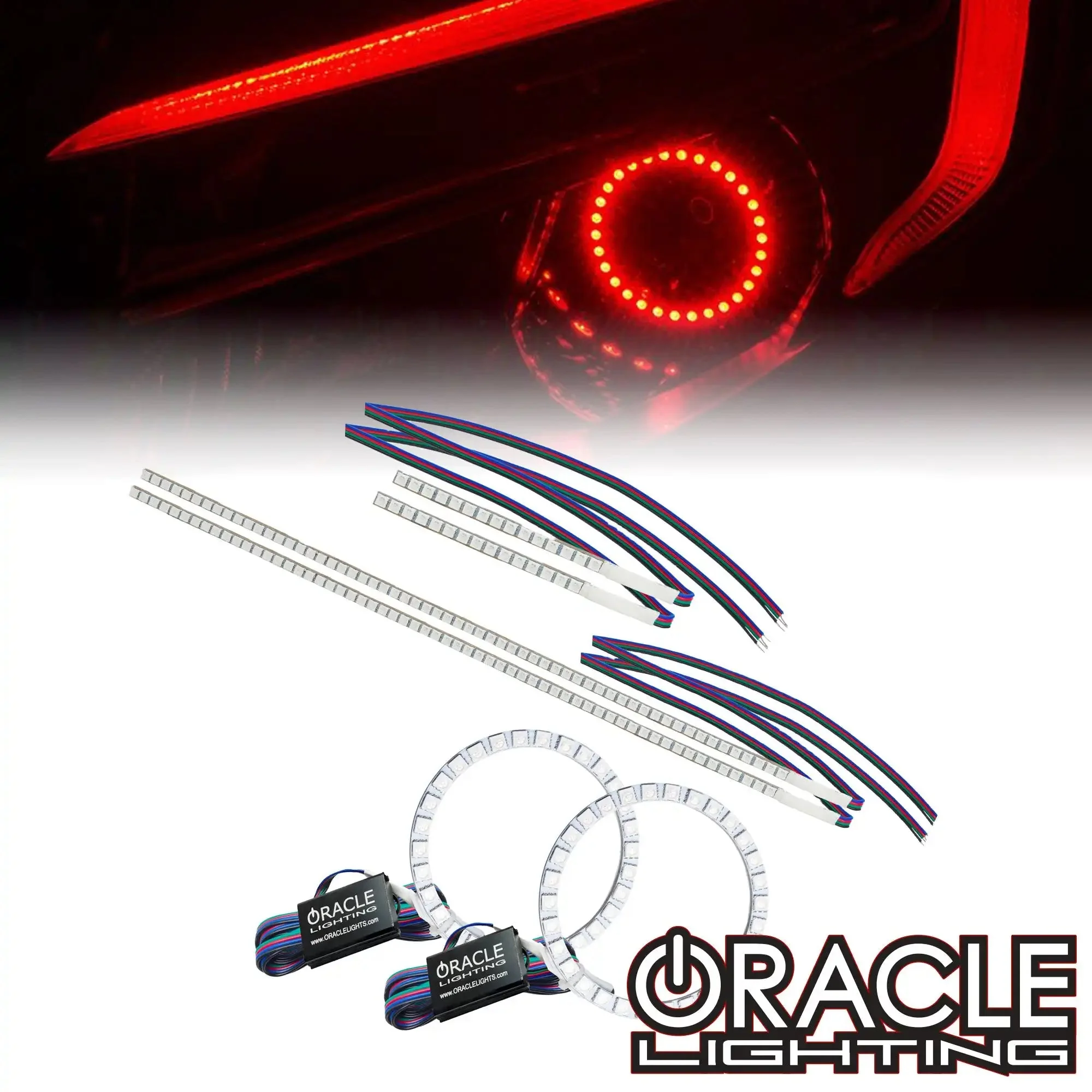 ORACLE Lighting 2016-2020 Honda Ridgeline ColorSHIFT DRL Upgrade w/Halo Kit