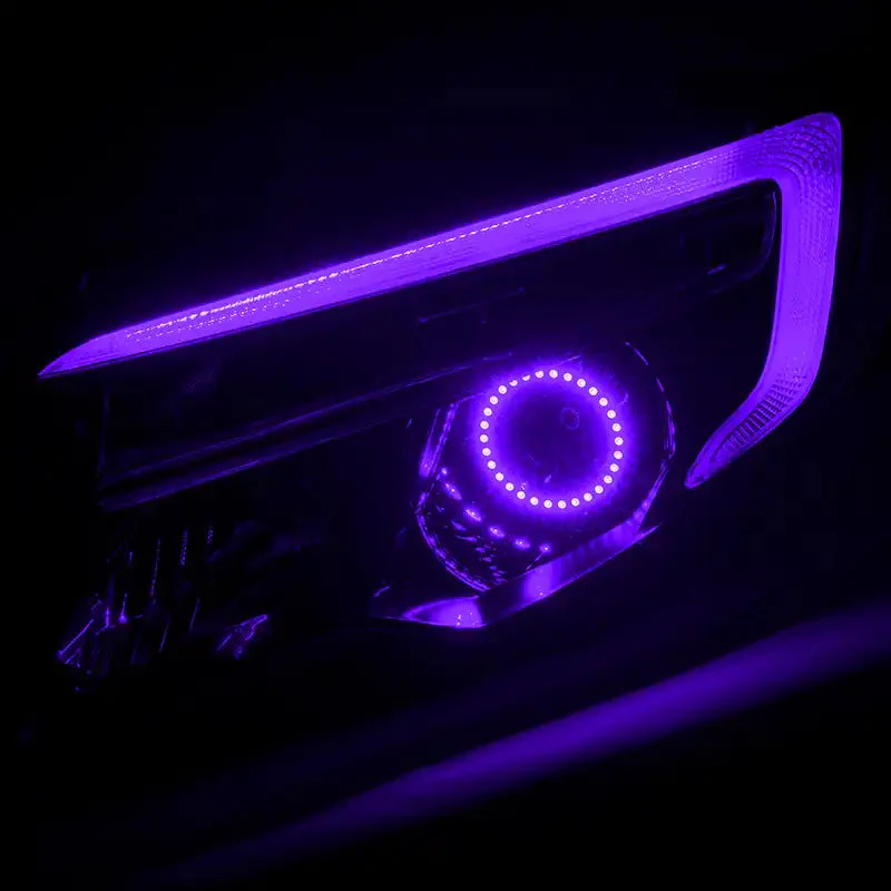 ORACLE Lighting 2016-2020 Honda Ridgeline ColorSHIFT DRL Upgrade w/Halo Kit - Image 7
