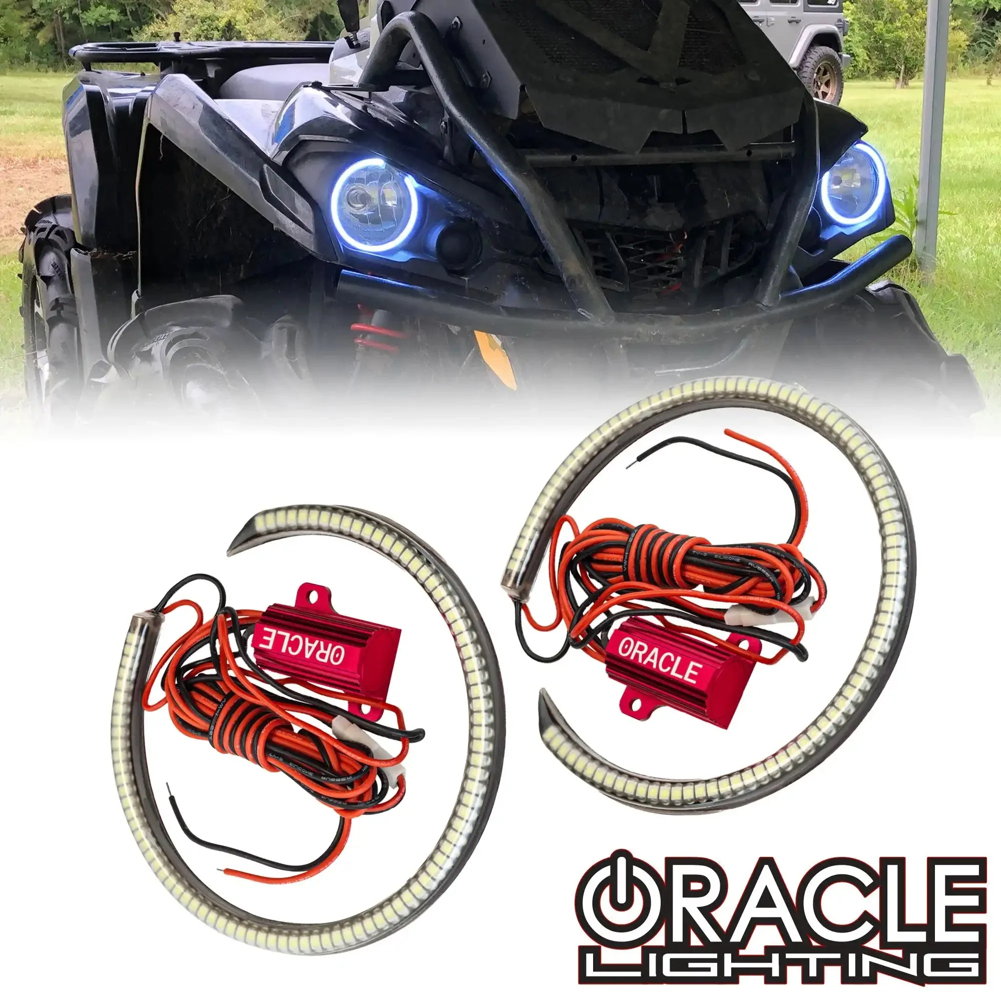 ORACLE Lighting 2016-2019 Can-Am Outlander G2 450 500 570 LED Surface Mount Halo Kit