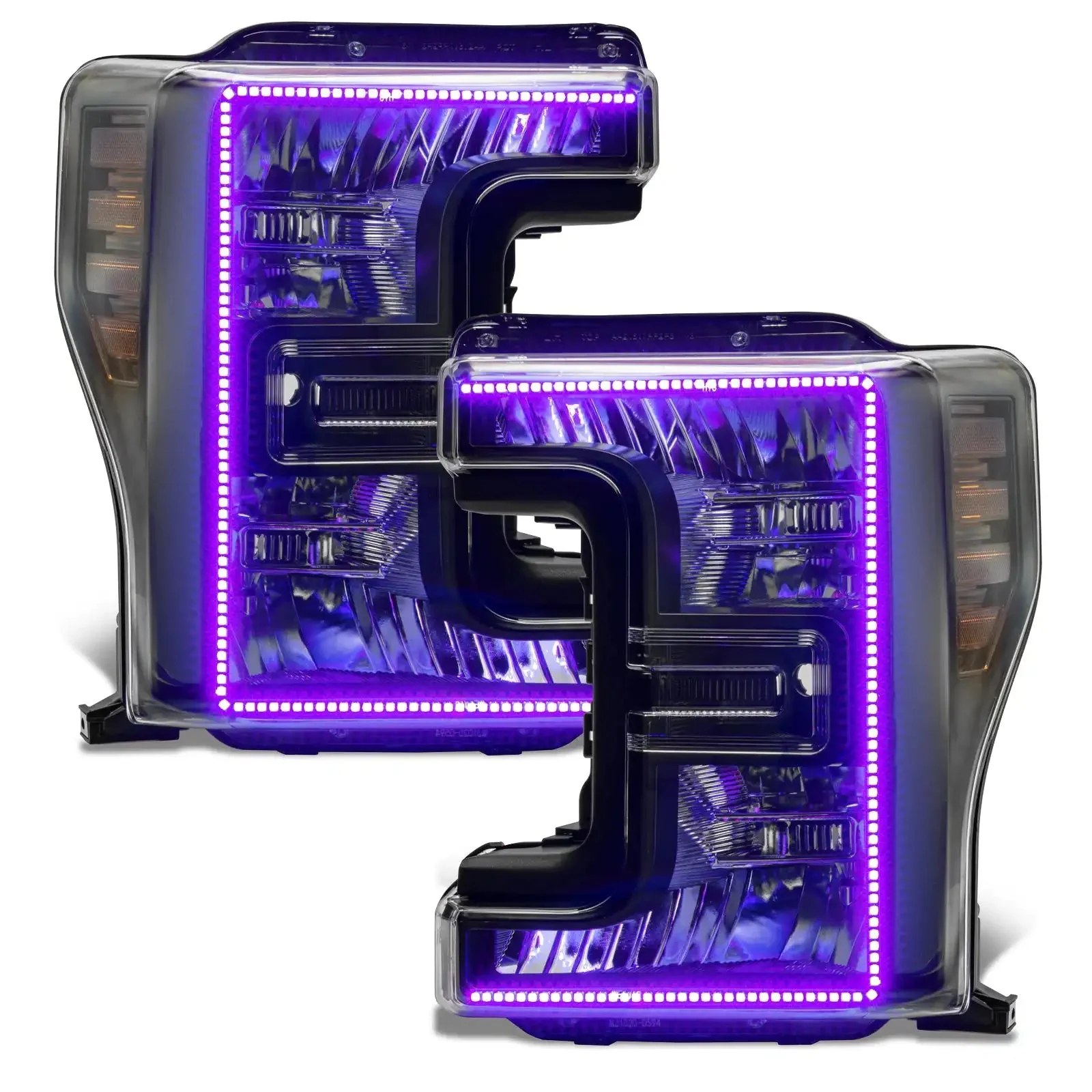 2017-2019 Ford F-250/F-350 Super Duty ORACLE Dynamic ColorSHIFT Headlight DRL - NON LED Headlights - Image 12