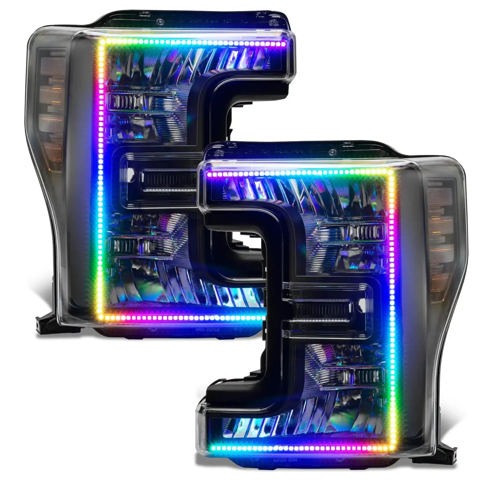 2017-2019 Ford F-250/F-350 Super Duty ORACLE Dynamic ColorSHIFT Headlight DRL - NON LED Headlights - Image 5