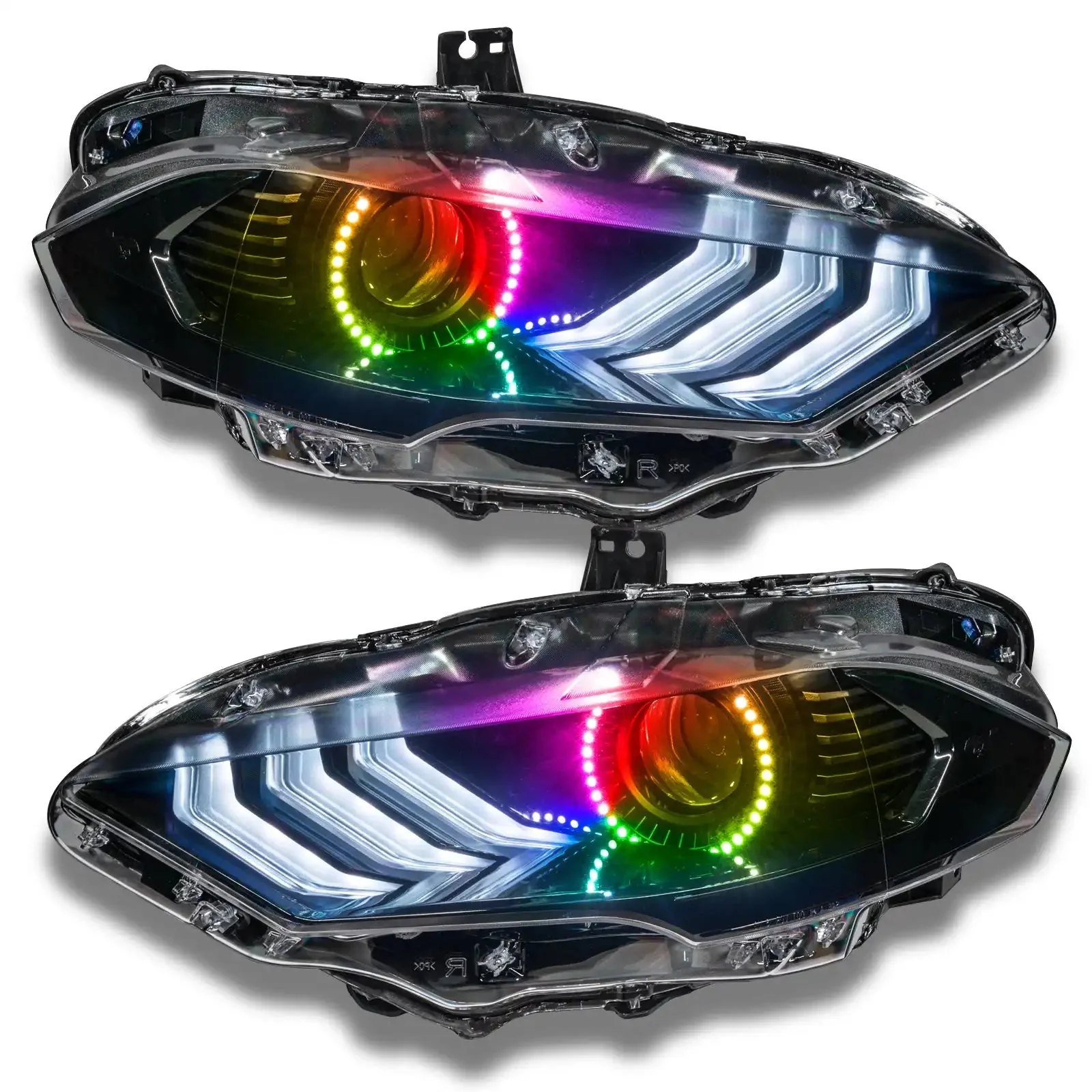 ORACLE Lighting 2018-2023 Ford Mustang LED Headlight Halo Kit - Image 10