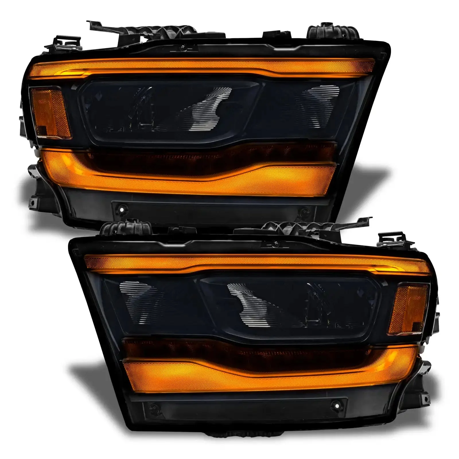 ORACLE Lighting 2019-2024 Dodge RAM 1500 ColorSHIFT RGB+W Headlight DRL Upgrade Kit - Reflector LED Headlights - Image 11