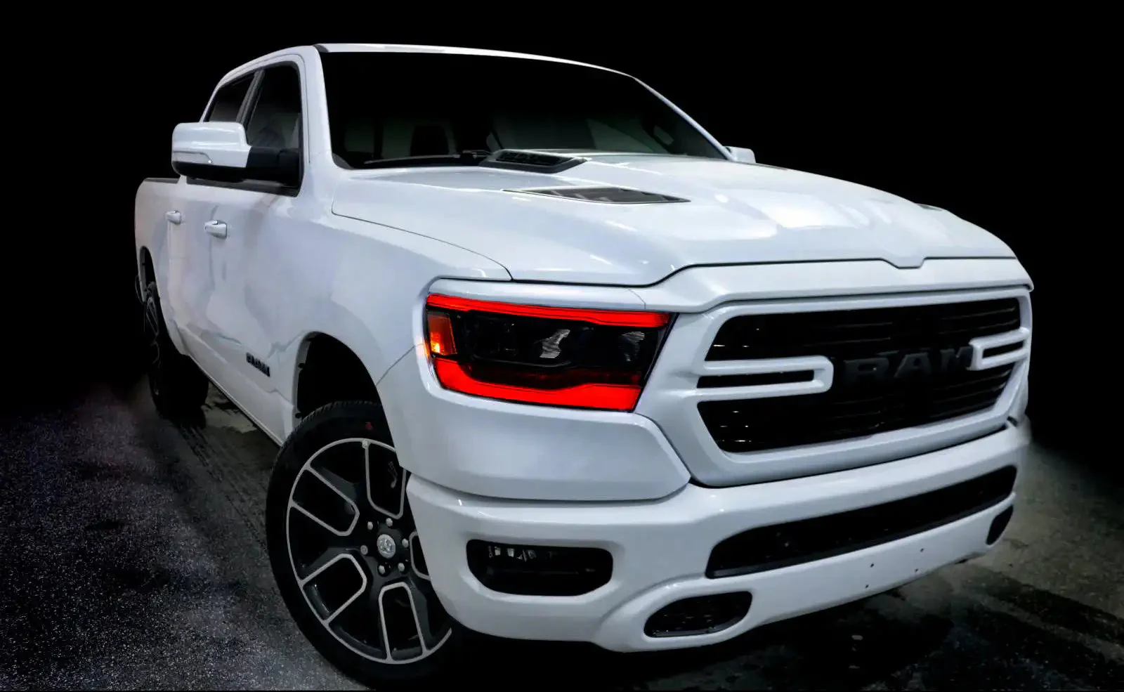 ORACLE Lighting 2019-2024 Dodge RAM 1500 ColorSHIFT RGB+W Headlight DRL Upgrade Kit - Reflector LED Headlights - Image 19