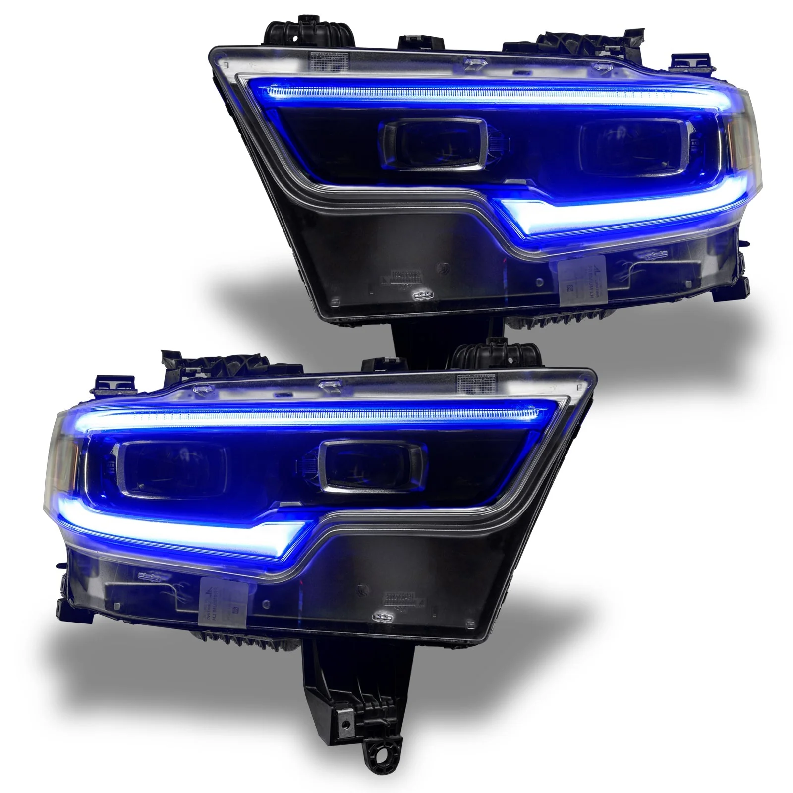 ORACLE Lighting 2019-2024 Ram 1500 RGBW+A Headlight DRL Upgrade Kit - LED Projector Headlights - Image 7