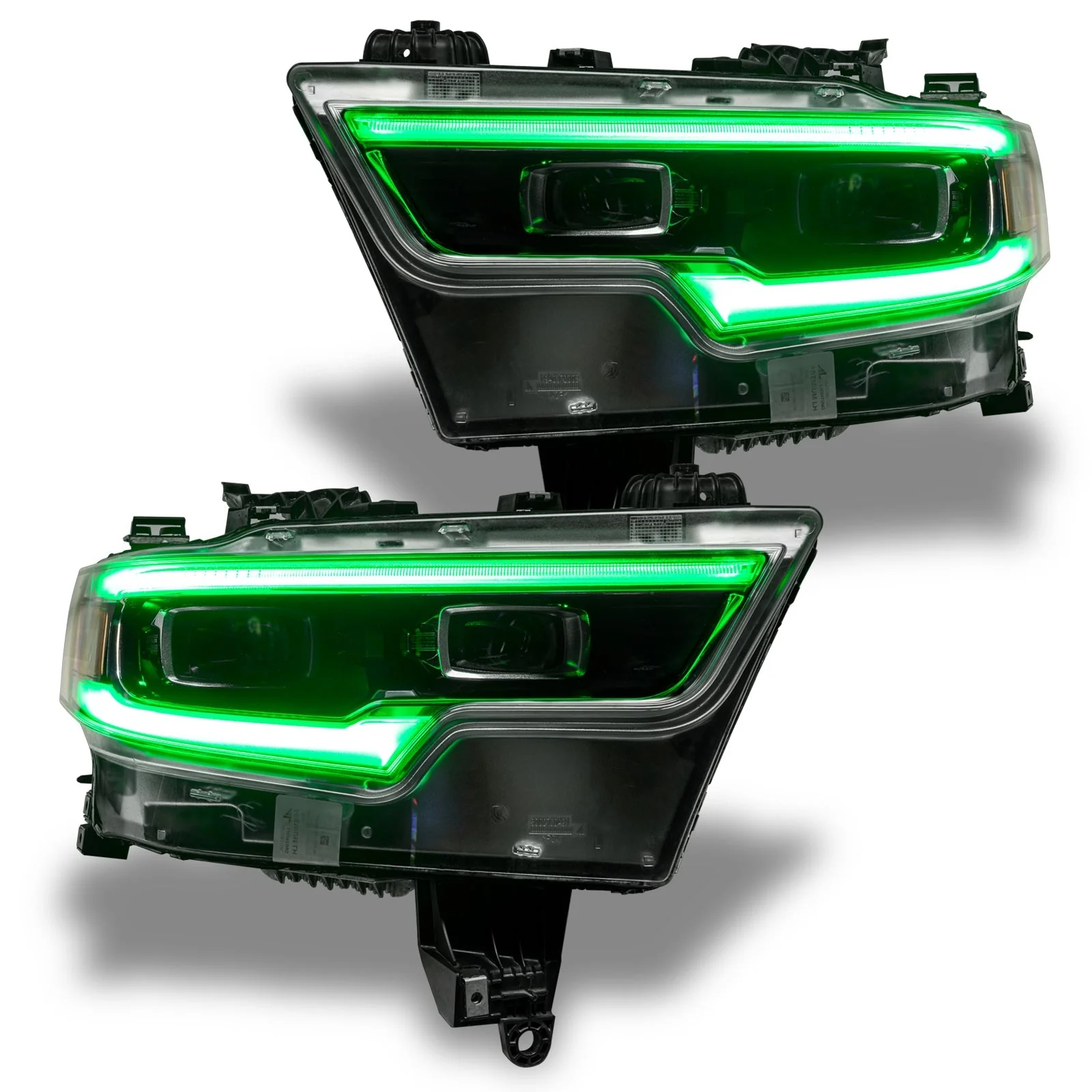 ORACLE Lighting 2019-2024 Ram 1500 RGBW+A Headlight DRL Upgrade Kit - LED Projector Headlights - Image 9