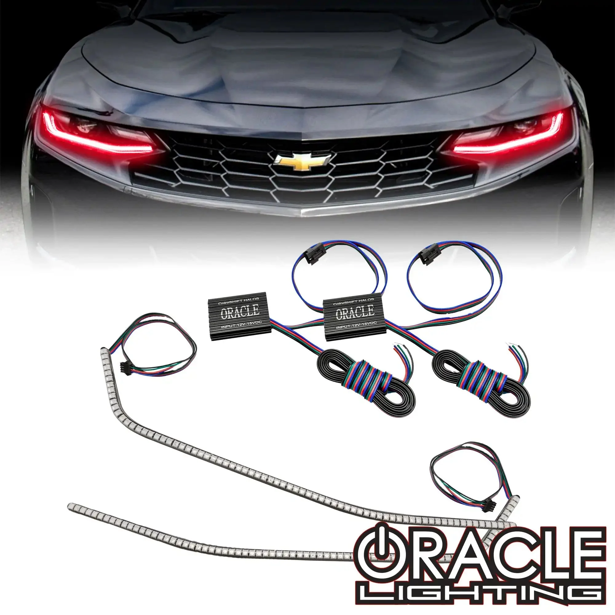 ORACLE Lighting 2019-2023 Chevrolet Camaro ColorSHIFT Surface Mount Headlight DRL Modules - Image 19