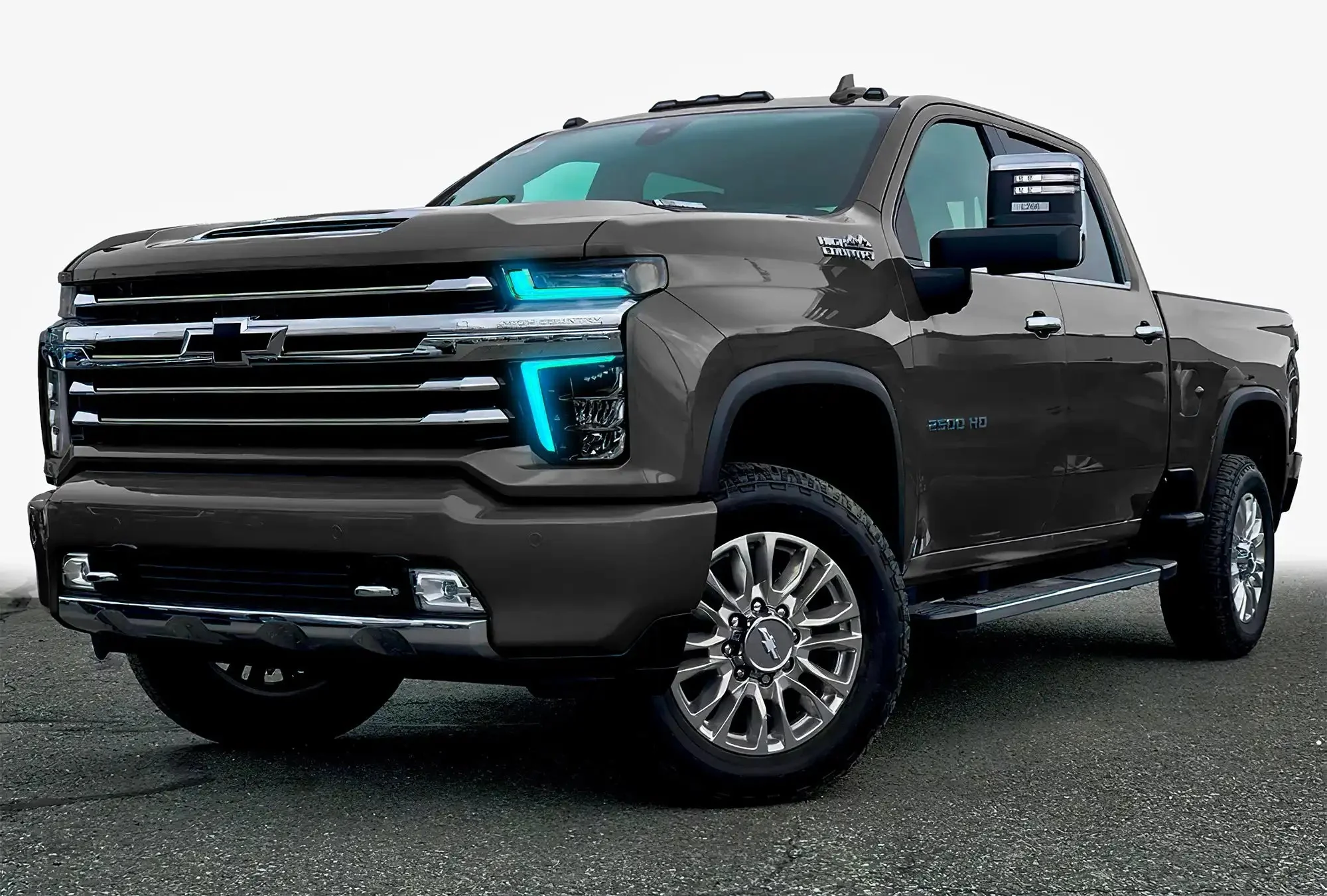ORACLE Lighting 2020-2023 Chevrolet Silverado HD 2500/3500 ColorSHIFT RGB+W Headlight DRL Upgrade Kit - Image 29