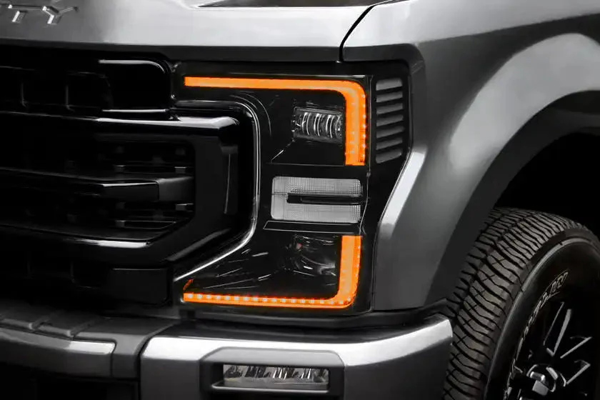 ORACLE Lighting 2020-2022 Ford F-250/350 Super Duty ORACLE Dynamic ColorSHIFT Headlight DRL Upgrade Kit w/Switchback Turn Signals - Image 25