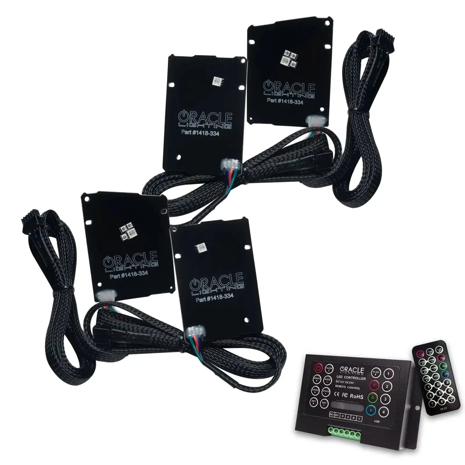 ORACLE Lighting 2019-2024 Chevrolet Camaro LS/LT ColorSHIFT RGB+A Headlight DRL Upgrade Kit - Image 16