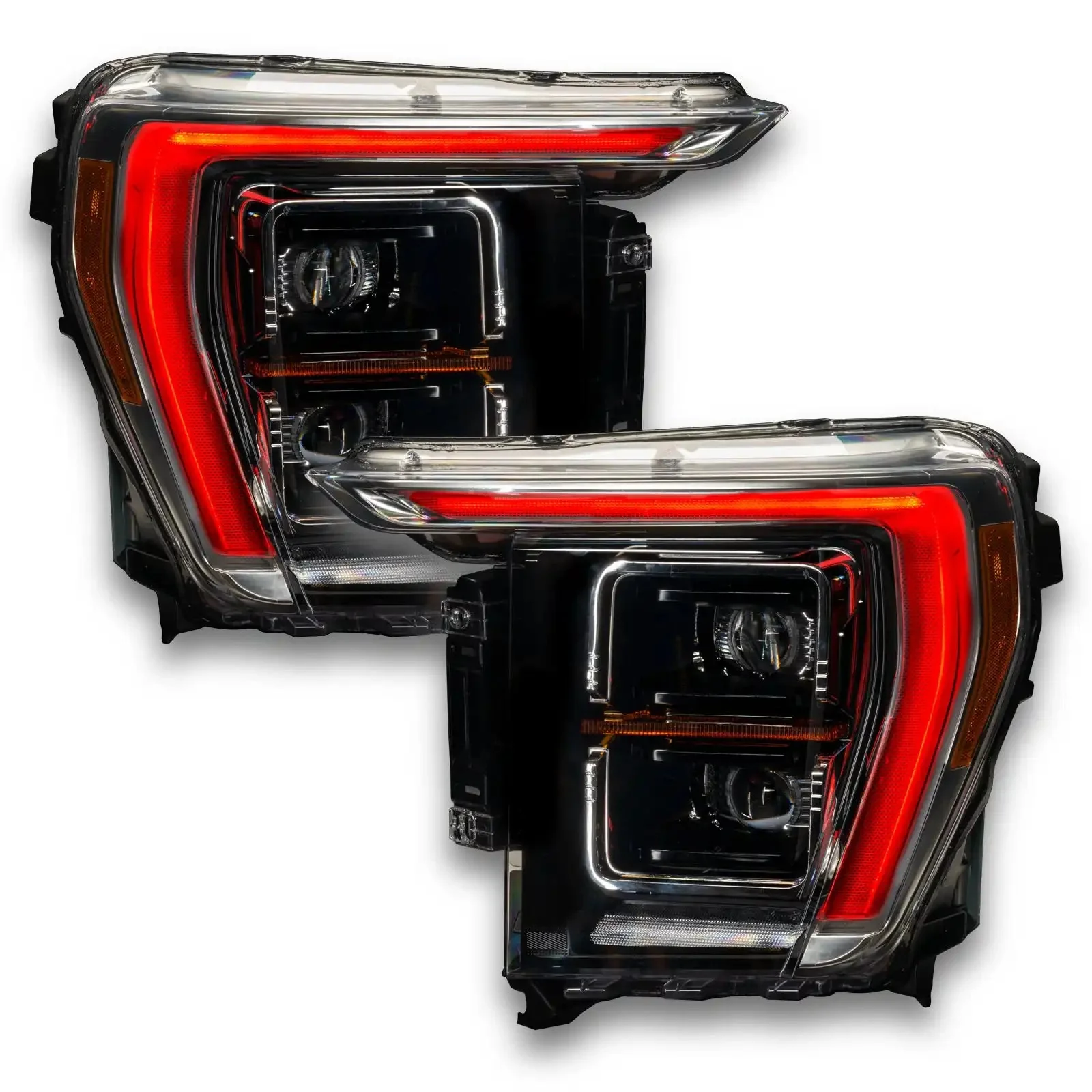ORACLE Lighting 2021-2023 Ford F-150 ColorSHIFT RGB+W Headlight DRL Upgrade Kit - Image 16