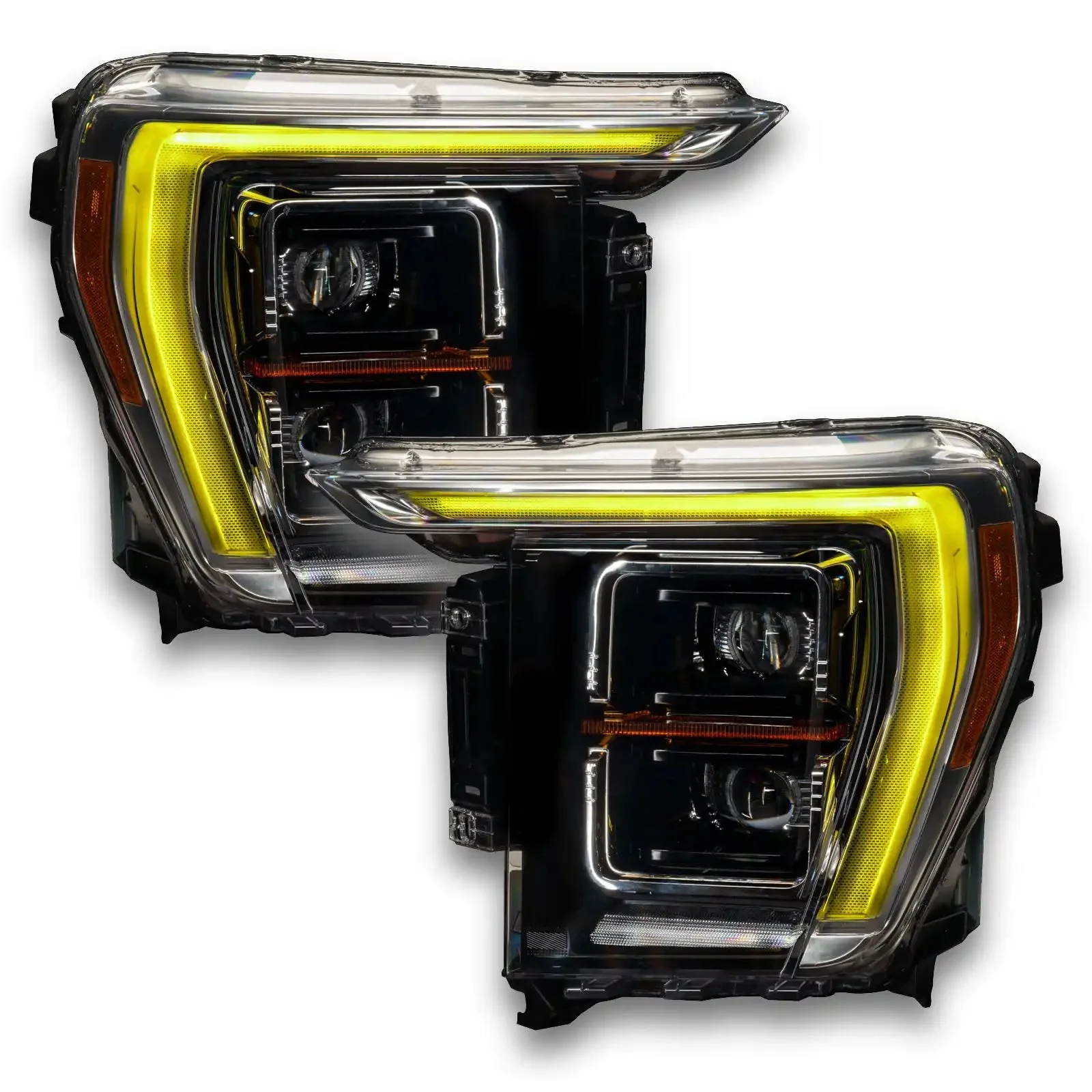 ORACLE Lighting 2021-2023 Ford F-150 ColorSHIFT RGB+W Headlight DRL Upgrade Kit - Image 18