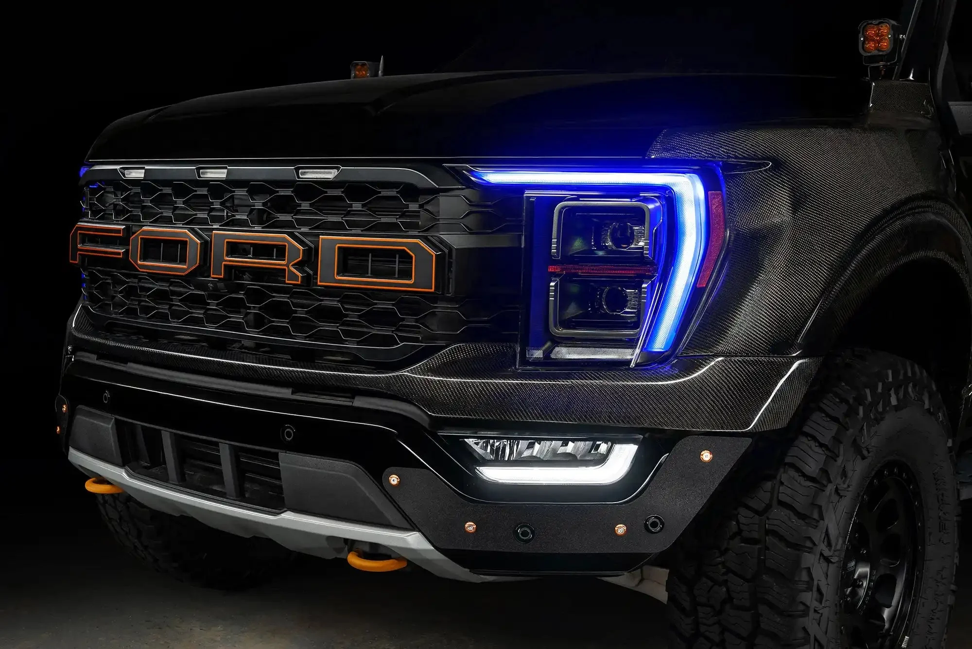 ORACLE Lighting 2021-2023 Ford F-150 ColorSHIFT RGB+W Headlight DRL Upgrade Kit - Image 20
