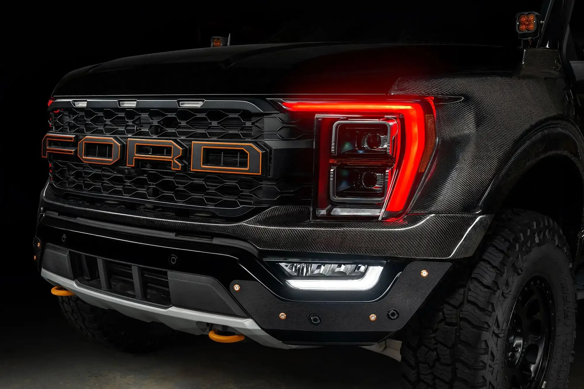 ORACLE Lighting 2021-2023 Ford F-150 ColorSHIFT RGB+W Headlight DRL Upgrade Kit - Image 21